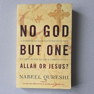 No God But One: Allah or Jesus? by Nabeel Qureshi - Tan Cover